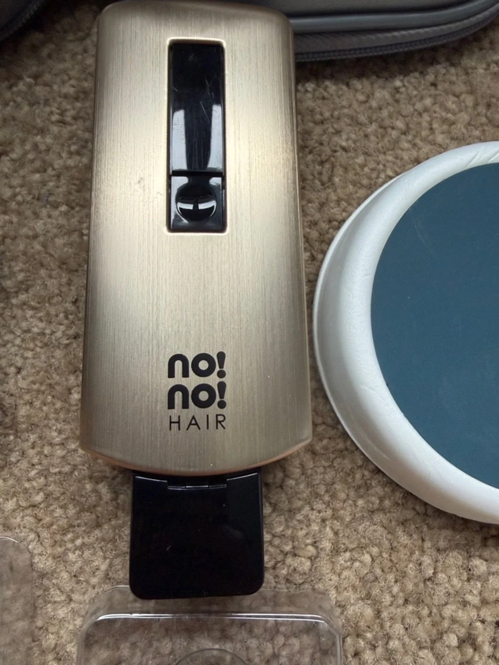 No!No! Hair Gold Hair Removal Device with Accessories NO CHARGER